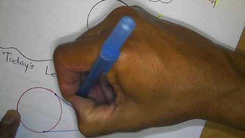 Geom A   10 1 Tangent Line to a Circle video 1