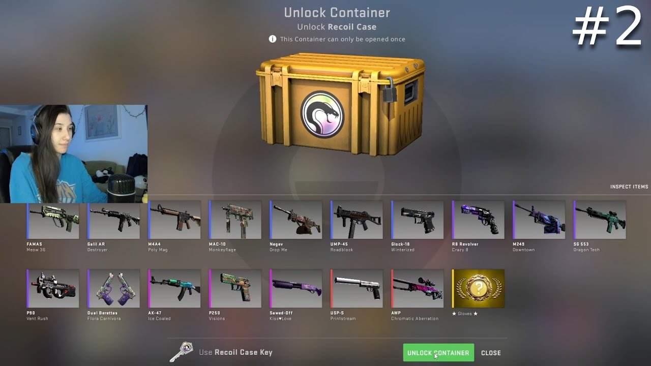 Opening RECOIL CASE hoping to get gloves... YouTube