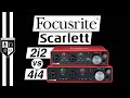 Focusrite Scarlett 2i2 vs Focusrite Scarlett 4i4: SIMILARITIES & DIFFERENCES?