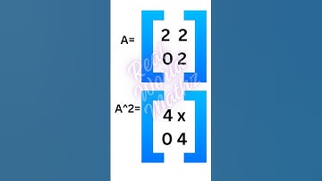 How to find x in matrix? #shorts #class12maths