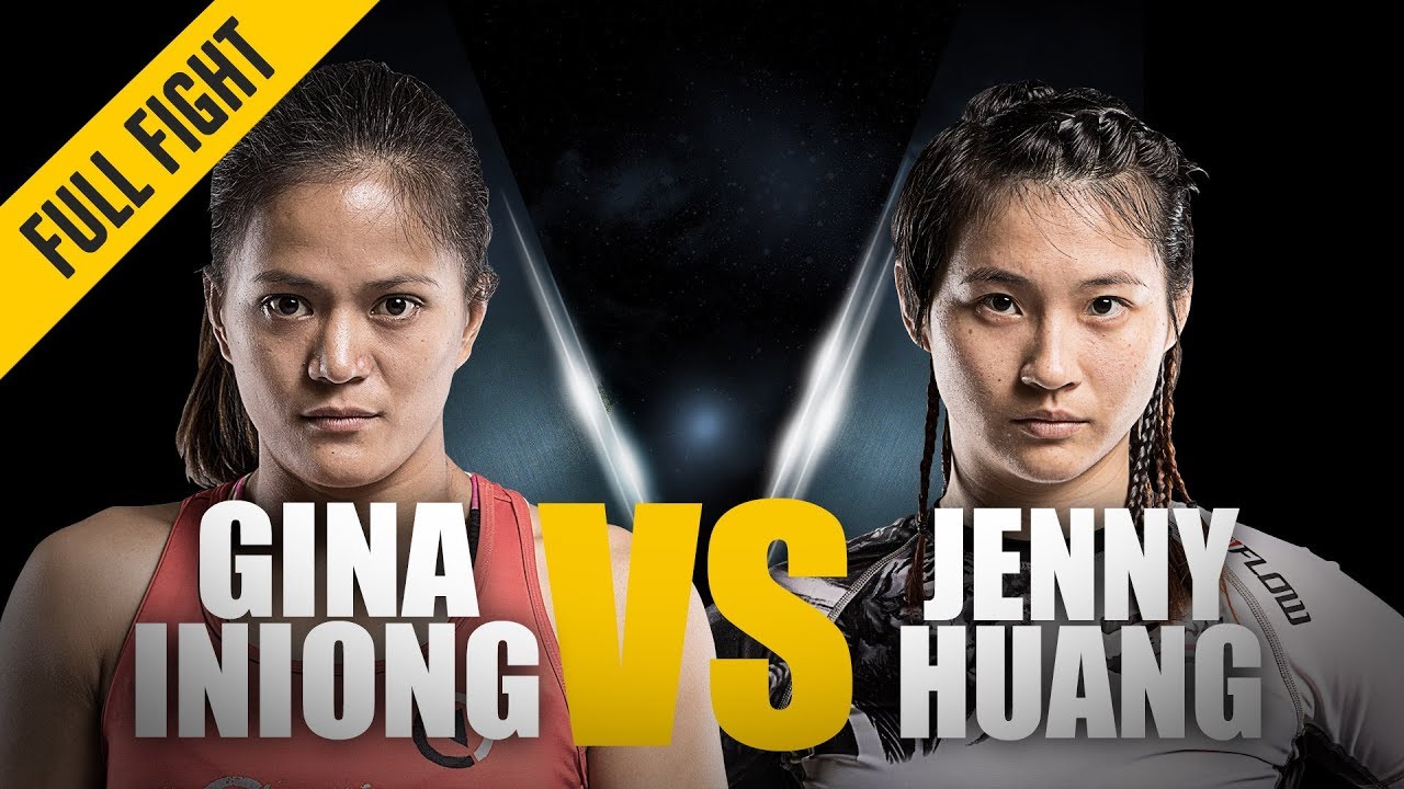 ONE: Full Fight | Gina Iniong vs. Jenny Huang | Smooth Striking | April 2018