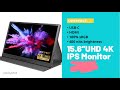 UPerfect 4K IPS UHD Portable Gaming Monitor - Quick overview and demo