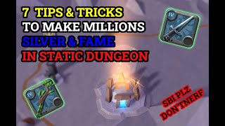 Become Rich With These 7 Tricks & Tips For Static Dungeon !!! // Guide Albion Online screenshot 3