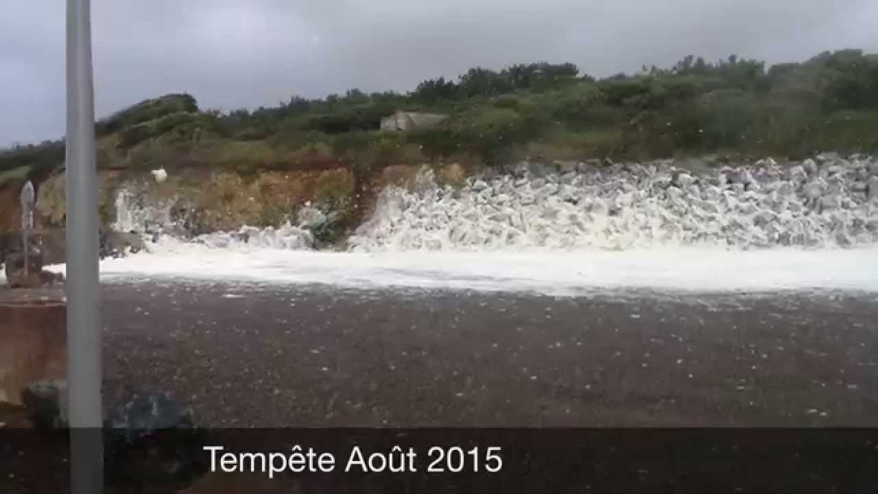 Tempête a Bourgenay 24 Août 2015