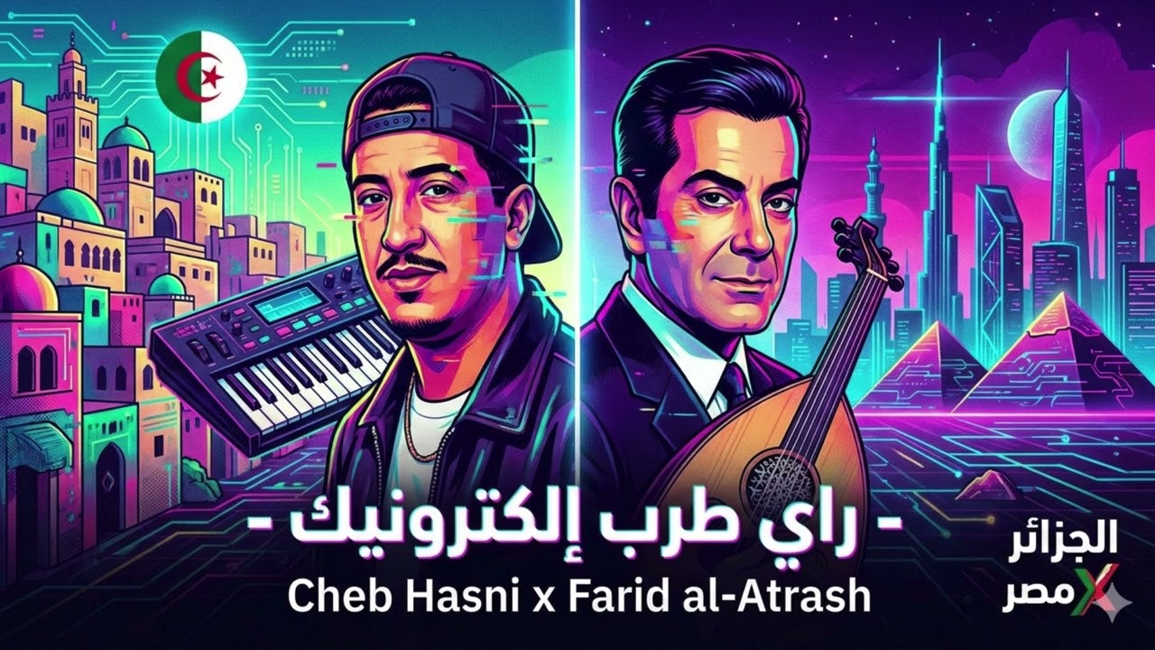 الشاب حسني &موسيقى مصرية &ستايل غربي Mix Rai & music oriental Beatbox and metal style