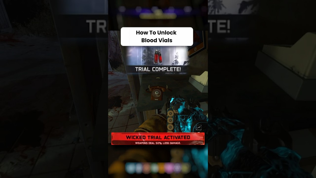 How To Unlock 🔓 Blood Vials Relic 🩸 On Ashes Of The Damned | Black Ops 7 Zombies 🧟 Curse Mode 💀💀💀