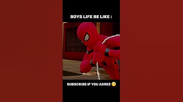Maximum boys life be like 😢 || Students problems 😔 || #problems #boys #videogames #spiderman #shorts