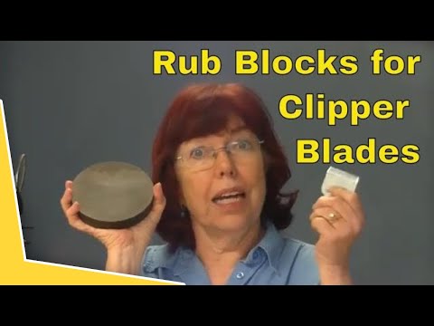 How Clipper Blade Sharpeners Should Use a Rub Block to Check the Quality of Their Blade Sharpening