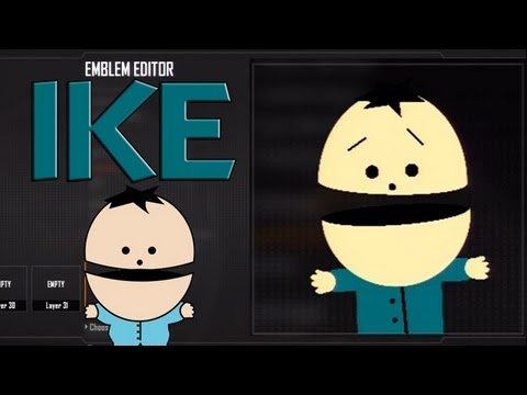 Black Ops 2 - Ike - South Park Emblem Tutorial