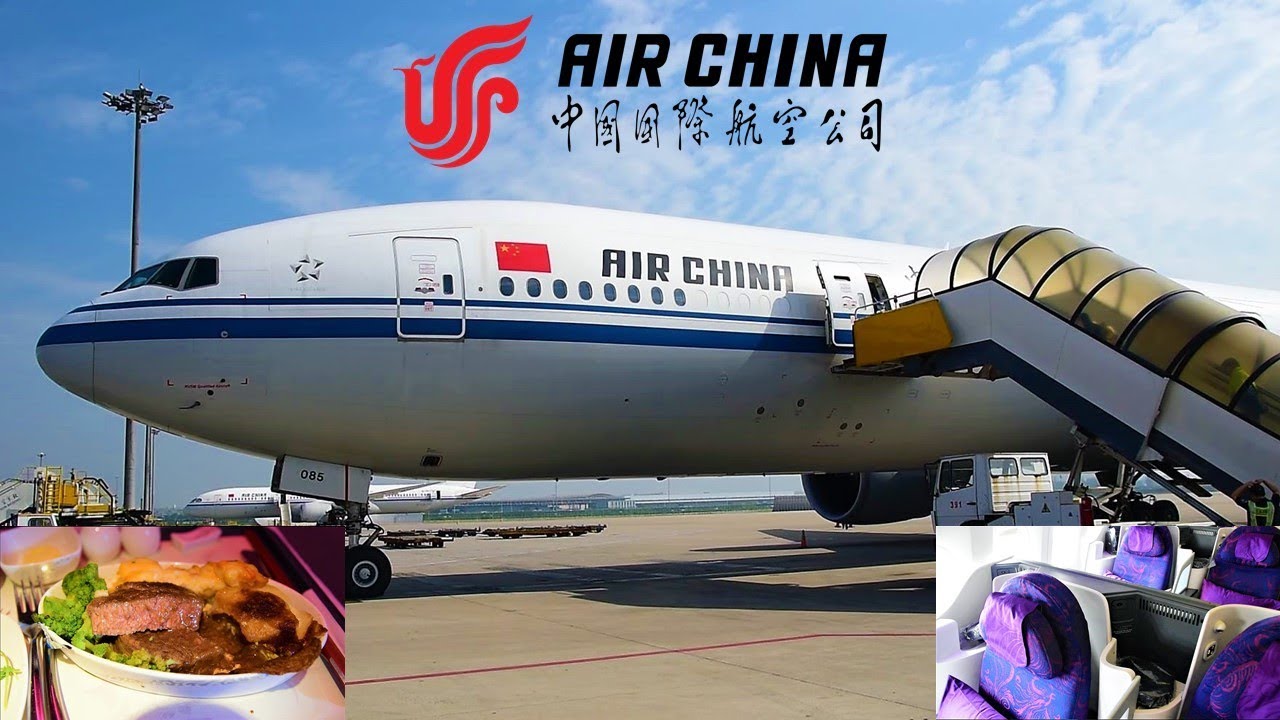 Air China Business Class Beijing to New York CA989