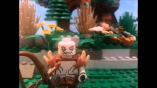 Lego The Hobbit: The Barrel escape