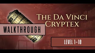 The Da Vinci Cryptex ::: Walkthrough (Levels 1-10)