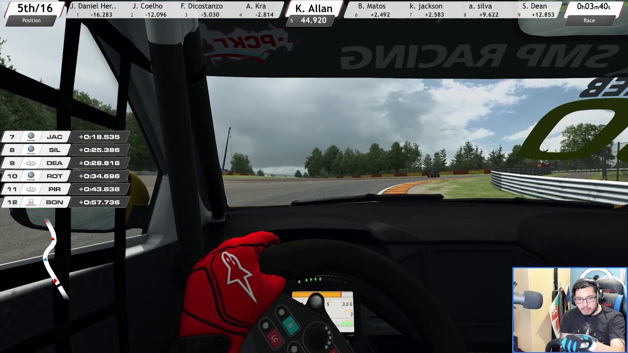 RaceRoom | Continuing Our Online Rookie Adventure (Lada TCR at Spa)