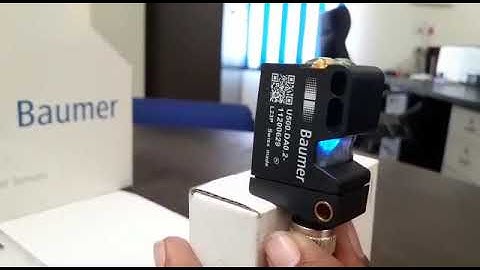 Baumer make Ultrasonic Distance measurement sensor (U500) Teaching