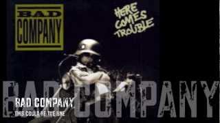 Video thumbnail of "Bad Company - This Could Be The One / HQ Lyrics"