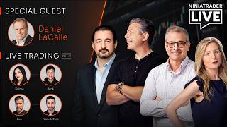 NinjaTrader Live | Futures Trading + Analysis | Daniel LaCalle, Jack + Salma, & Nick + Leo (5/18/26)