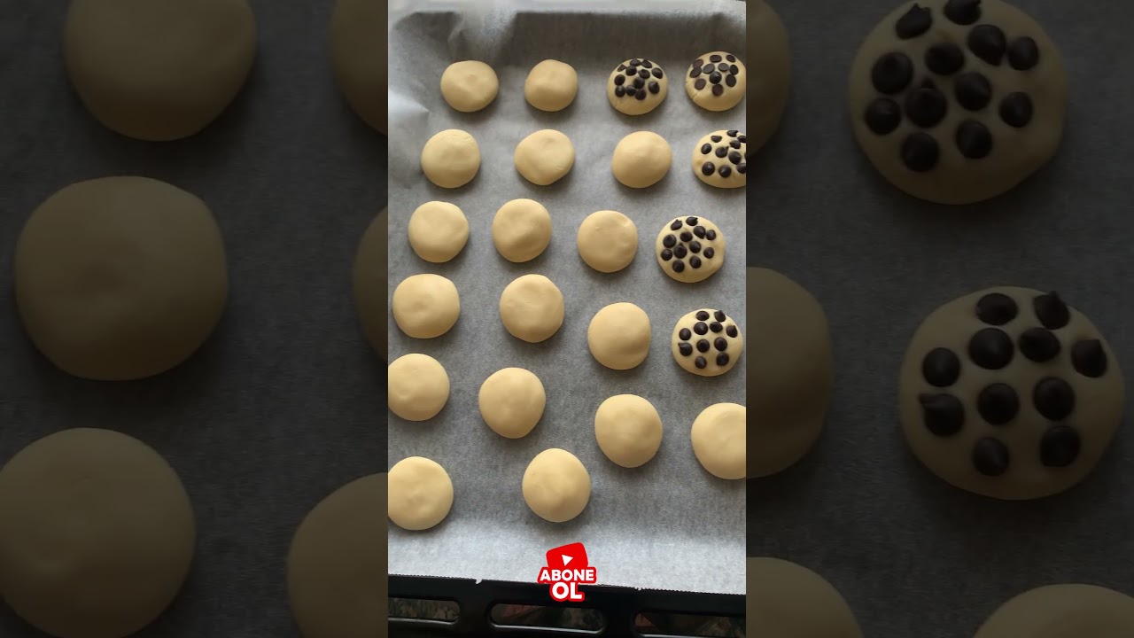 10 Dakikada Damla Çikolatalı Kurabiye 🍪 10 Dakikada Damla Çikolatalı Kurabiye 🍪