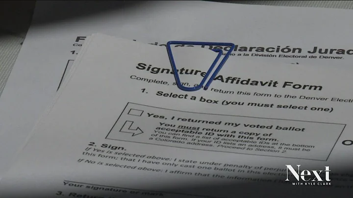 Next Question: What are the hole punches in my ballot for, and how should I sign my name?