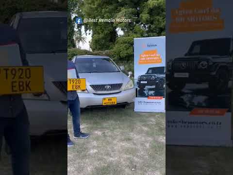 Aliagiza TOYOTA HARRIER 2003 Tumemfanyia Free Delivery Na Tumemkabidhi