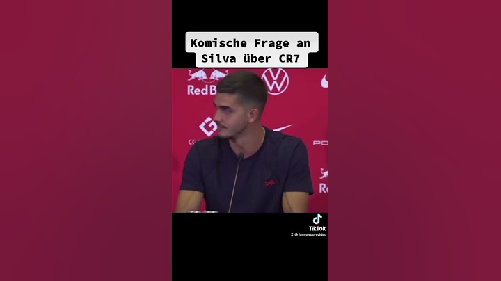Frage über CR7 an André Silva!