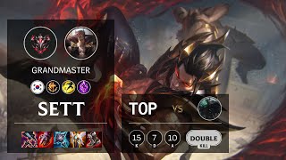 Sett Top vs Mordekaiser - KR Grandmaster Patch 11.18