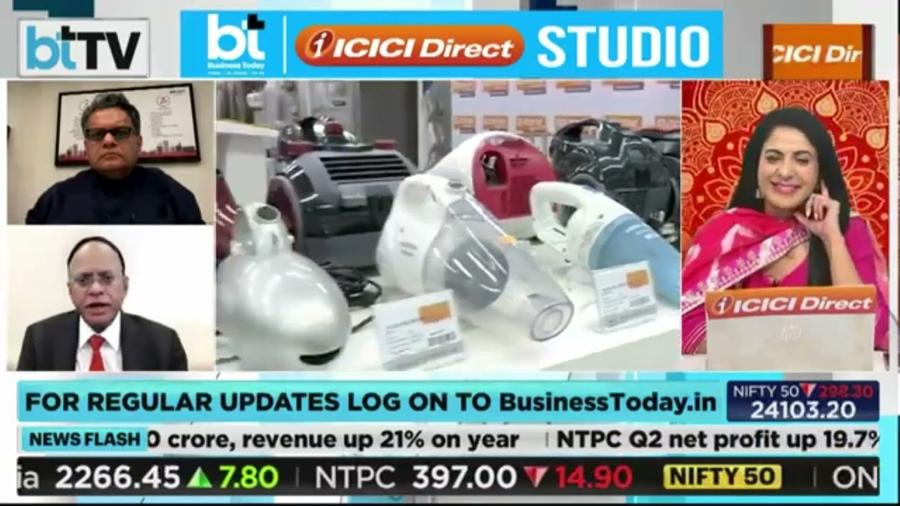 Mr B Thiagarajan - MD, Blue Star - Business Today - Festive Season and Market Outlook