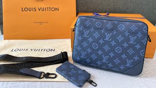 FAKE VS REAL - MENS LOUIS VUITTON TRIO MESSENGER BAG - SIDE BY SIDE  COMPARISON 