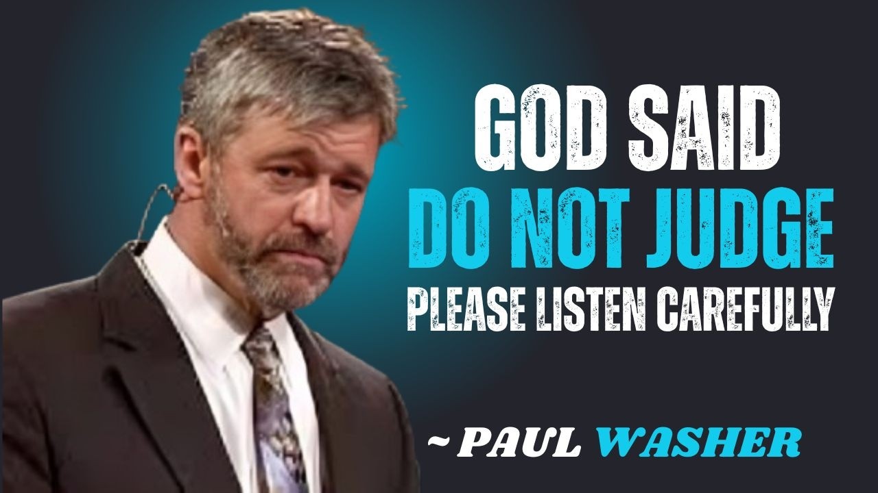 Бог сказал: «Не судите». Пожалуйста, слушайте внимательно! Лучшая мотивационная речь Пола Уошера!...