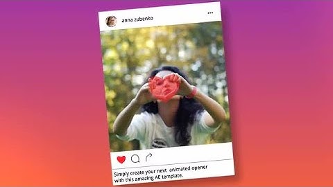 Instagram Promo Slideshow After Effects Templates