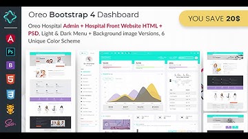 Oreo Hospital - Bootstrap4 + Front End with PSD for Doctors & Hospitals | Themeforest Website