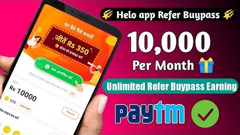 😱 Helo App Unlimited Refer Trick | heloApp Refer Bypass Script | New Earning App 2020 #Heloapp