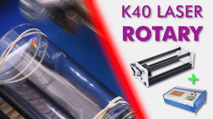 Laser Rotary Attachment for K40, 3D CAD Model Library