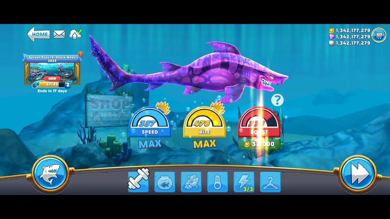 Games Rasha Hungry Shark Evolution game play full rasha - EAT GAint Monster 💀 ...