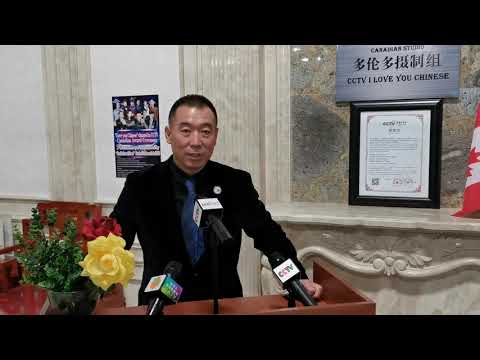 加拿大辽宁总商会徐宏楼会长做抗疫报告