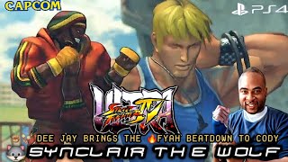 ULTRA STREET FIGHTER IV (PS4): ✊🏽🪇 DEE JAY BRINGS THE 🔥FYAH BEATDOWN TO CODY