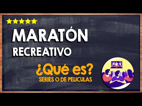 🙏 ¿Qué es un maratón recreativo? - Maratones de series o de películas 🙏