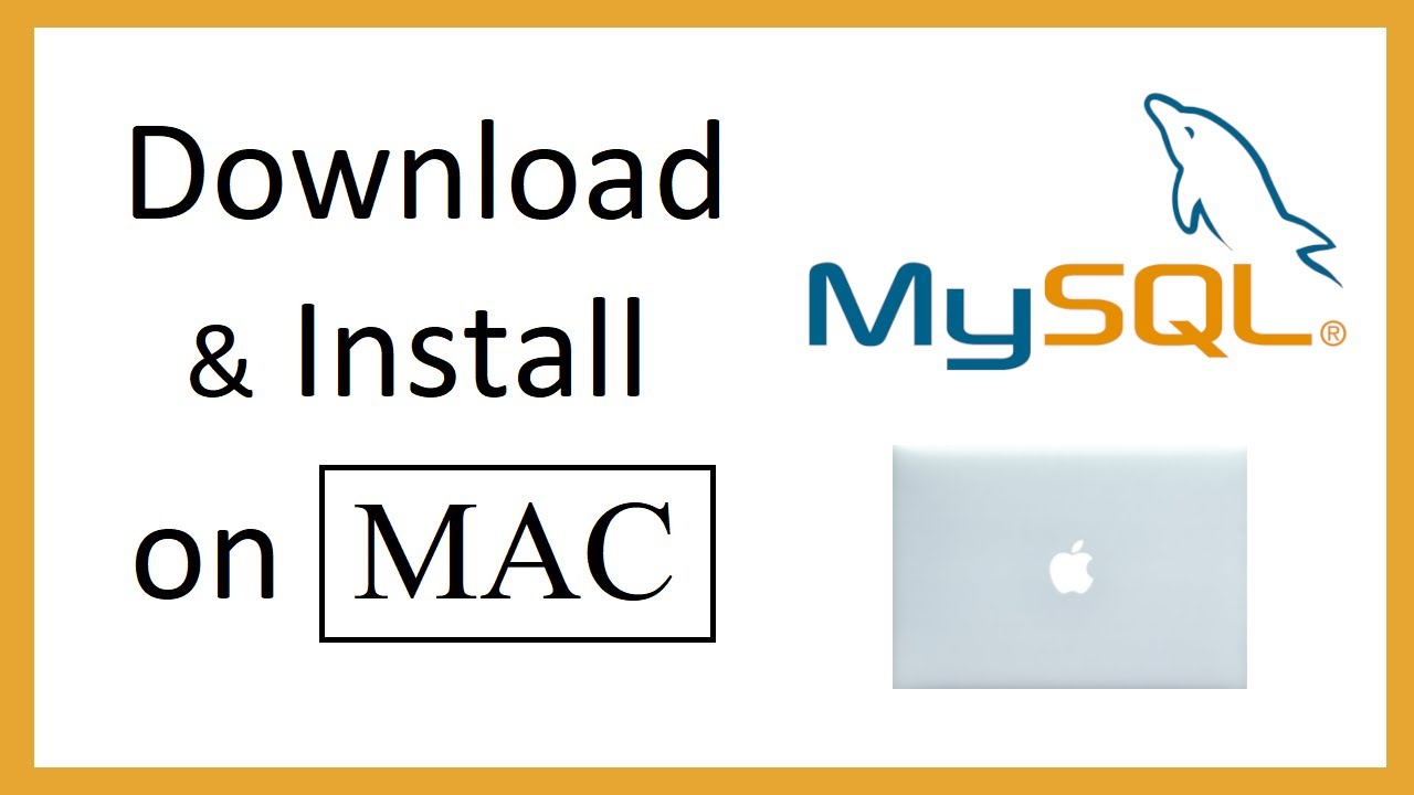 How to install MySQL 8.0.22 Server  latest version on MAC OS