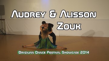 Audrey & Allison Zouk "Brazilian Dance Festival Showcase 2014"