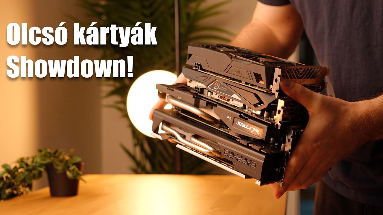 A piac legolcsóbb videokártyáinak versenye!🤩