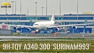 Airbus A340-300 HiFly flying for Surinam AW 'PY993' | AMS-PBM