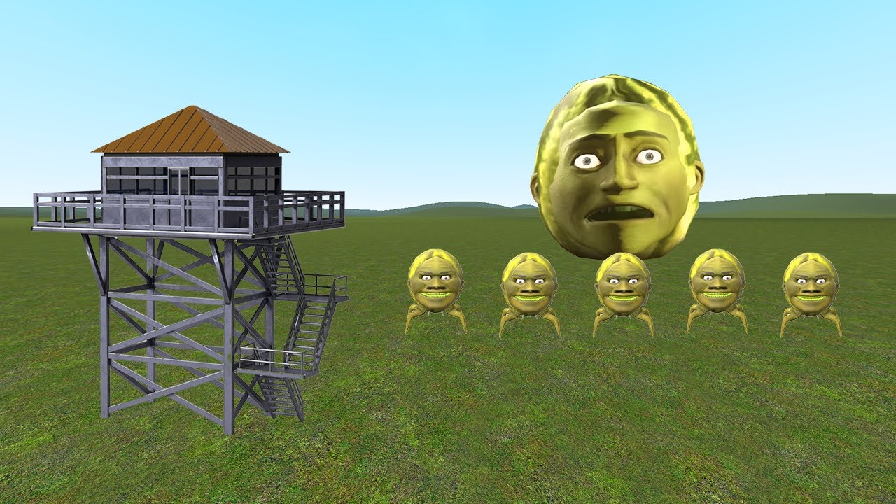 Lin Gang Melon Vs Towers In Garry's Mod Part 4 | Ximihuong