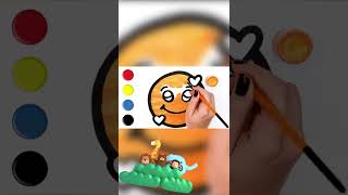 Emoji Berwarna-Warni - Belajar bahasa Inggris - Pelajari Warna