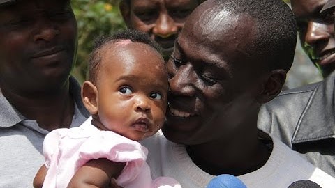 Huruma building collapse miracle baby leaves hospital
