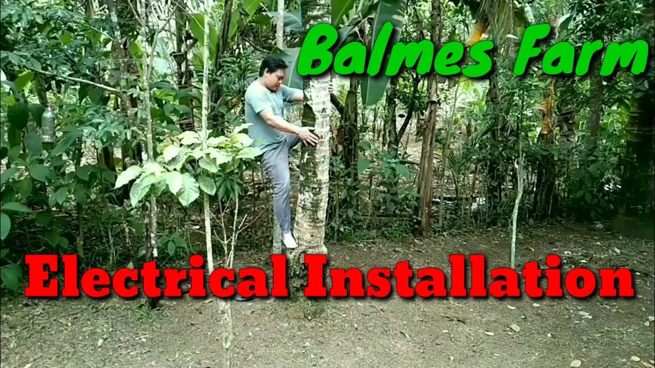 ROUGHING INS | BALMES FARM | ELECTRICAL INSTALLATION - YouTube