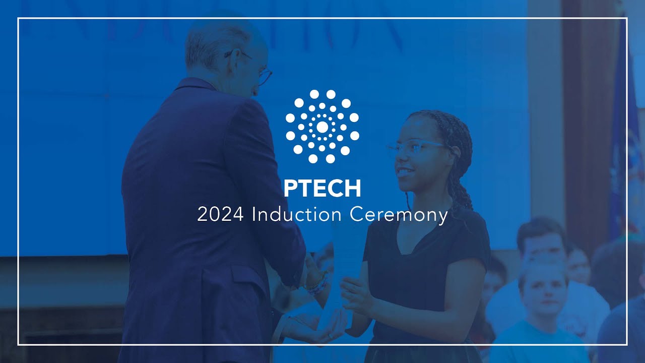 Annual P-TECH Induction Ceremony - YouTube