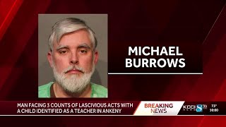 Ankeny teacher arrested after allegedly touching student