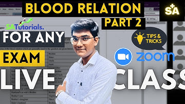 Blood Relation Reasoning Tricks | With Subodh Sir | For any exam get full marks | PART 3