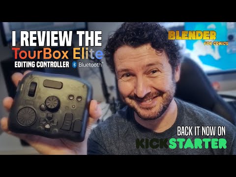 The first Bluetooth editing controller - A quick review of TourBox Elite