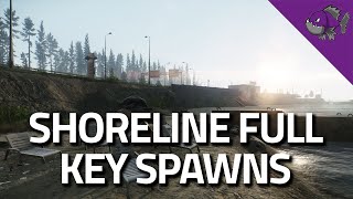 Shoreline Full Key Spawns - Loot Guide - Escape From Tarkov