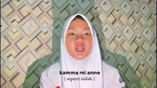 Pidato bahasa Makassar ' MANNURUKI' MANGE RI TAU TOATA '